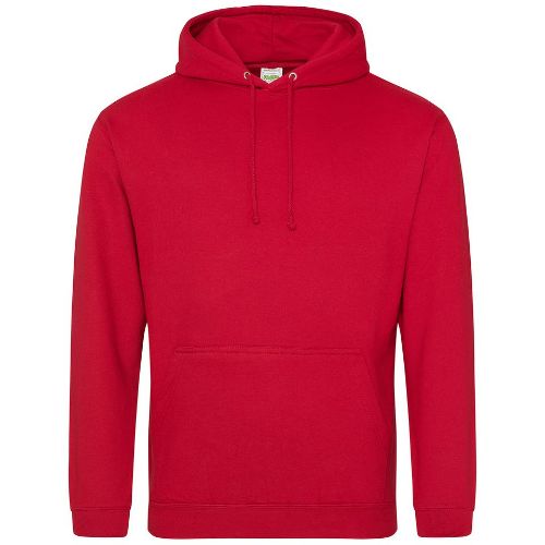 Awdis Just Hoods College Hoodie Fire Red
